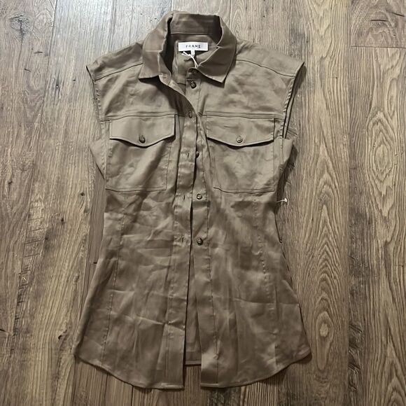 FRAME cutaway Arie top - Picture 5 of 8